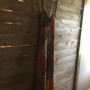 Strappy BoHo spandex Maxi